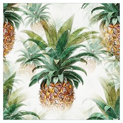 Pineapple Pattern Background Seamless Vintage Lightweight Scarf 