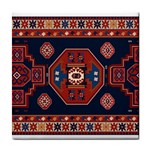 Armenian Carpet Tile Coaster Front