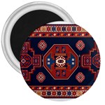 Armenian Carpet 3  Magnets Front