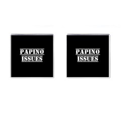 Papino Issues - Italian humor Cufflinks (Square)