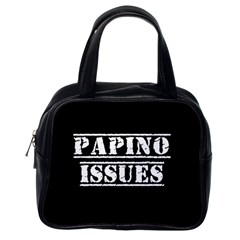 Papino Issues - Italian Humor Classic Handbag (one Side) by ConteMonfrey