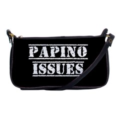 Papino Issues - Italian Humor Shoulder Clutch Bag by ConteMonfrey