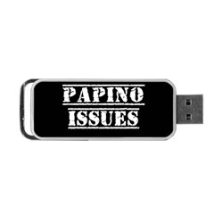 Papino Issues - Italian Humor Portable Usb Flash (one Side) by ConteMonfrey