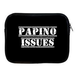 Papino Issues - Italian Humor Apple Ipad 2/3/4 Zipper Cases by ConteMonfrey