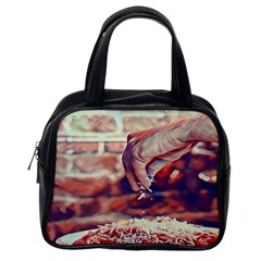 There`s No Such A Thing As Too Much Cheese Classic Handbag (one Side) by ConteMonfrey