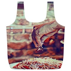 There`s No Such A Thing As Too Much Cheese Full Print Recycle Bag (xl) by ConteMonfrey