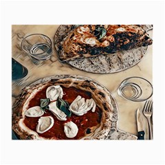 Pizza And Calzone Small Glasses Cloth (2 Sides) by ConteMonfrey