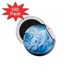 Silver Framed Washing Machine Animated 1 75  Magnets (100 Pack) 