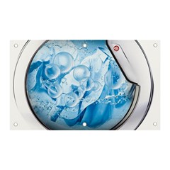 Silver Framed Washing Machine Animated Banner and Sign 5  x 3 