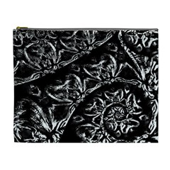 Skeletal Fractals Cosmetic Bag (xl) by MRNStudios