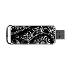 Skeletal Fractals Portable Usb Flash (two Sides) by MRNStudios