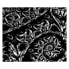 Skeletal Fractals Double Sided Flano Blanket (small)  by MRNStudios