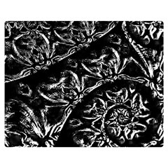 Skeletal Fractals Double Sided Flano Blanket (medium)  by MRNStudios