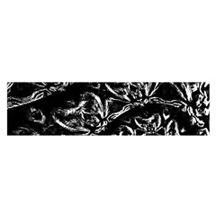 Skeletal Fractals Oblong Satin Scarf (16  X 60 ) by MRNStudios