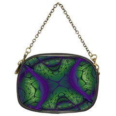 Abstract Fractal Art Pattern Chain Purse (two Sides)