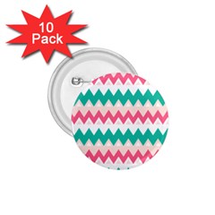 Zigzag Pattern 1 75  Buttons (10 Pack)
