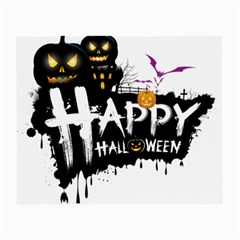 Happy Halloween Small Glasses Cloth (2 Sides) by Jancukart