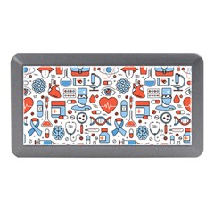 Medical Icons Square Seamless Pattern Memory Card Reader (mini) by Jancukart