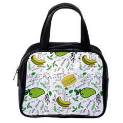 Hamburger With Fruits Seamless Pattern Classic Handbag (one Side) by Jancukart