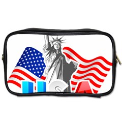 New York City Holiday United States Usa Toiletries Bag (two Sides) by Jancukart