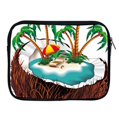 Coconut And Holiday Beach Food Apple Ipad 2/3/4 Zipper Cases by Jancukart