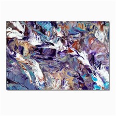 Abstract Cross Currents Postcards 5  X 7  (pkg Of 10)