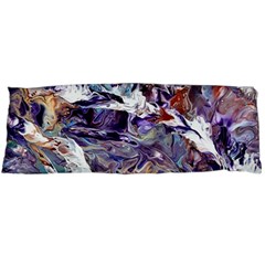 Abstract Cross Currents Body Pillow Case (dakimakura) by kaleidomarblingart