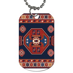 Armenian Carpet Dog Tag (one Side) by Gohar