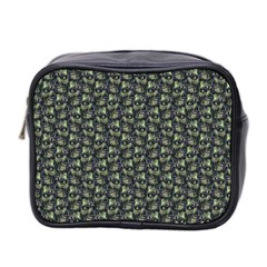 Robot Skull Extreme Close Up Mini Toiletries Bag (two Sides) by dflcprintsclothing