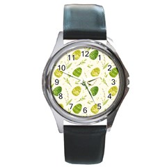 Easter Green Eggs  Round Metal Watch by ConteMonfrey