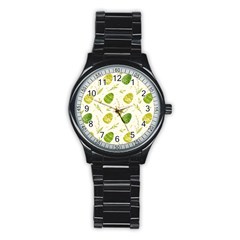 Easter Green Eggs  Stainless Steel Round Watch by ConteMonfrey