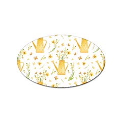 Easter Garden   Sticker Oval (100 Pack) by ConteMonfrey