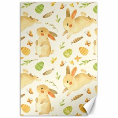 Cute Rabbits - Easter Spirit  Canvas 20  X 30  by ConteMonfrey