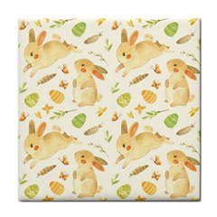 Cute Rabbits - Easter Spirit  Face Towel by ConteMonfrey