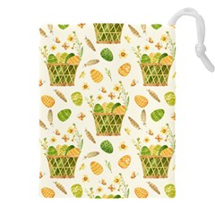 Easter Eggs   Drawstring Pouch (5xl) by ConteMonfrey