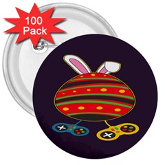 Game Lover Easter - Two Joysticks 3  Buttons (100 Pack)  by ConteMonfrey