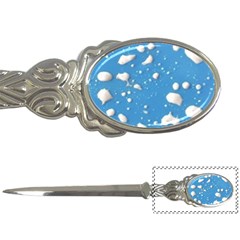 Ice Cream Bubbles Texture Letter Opener by dflcprintsclothing