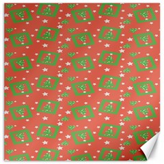 Christmas Textur Canvas 12  X 12 