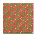 Christmas textur Face Towel Front