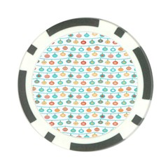 Christmas Textur Poker Chip Card Guard (10 Pack) by artworkshop