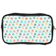 Christmas Textur Toiletries Bag (one Side)