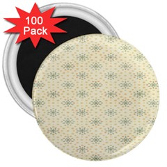 Christmas Textur 03 3  Magnets (100 Pack) by artworkshop