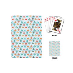 Christmas Textur 02 Playing Cards Single Design (mini) by artworkshop