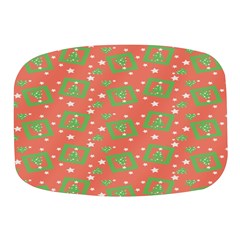 Christmas Textur 01 Mini Square Pill Box by artworkshop