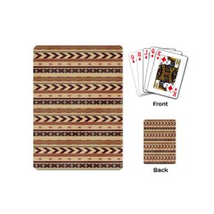 Christmas Textur 04 Playing Cards Single Design (mini) by artworkshop