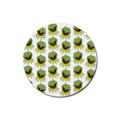 Kermit The Frog Rubber Round Coaster (4 Pack)