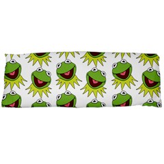 Kermit The Frog Body Pillow Case (dakimakura) by Valentinaart