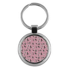 Insects pattern Key Chain (Round)