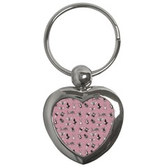 Insects pattern Key Chain (Heart)