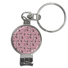 Insects pattern Nail Clippers Key Chain